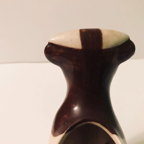 Vintage  Ceramic Cow Creamer Figurine 7 Inch Long Japan - Picture 11 of 13